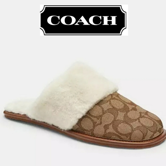 COACH ZENA SLIPPERS - Picture 1 of 12
